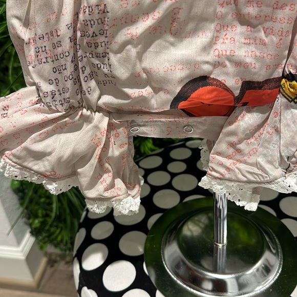 🆕🏷️ Wolf + Rita Rosalina Romper 18/24M 🤍🩶🩷 - Picture 2 of 5